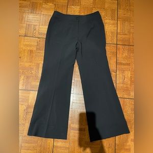 Simon Chang Women’s Black Dress Pants Flare Bottom